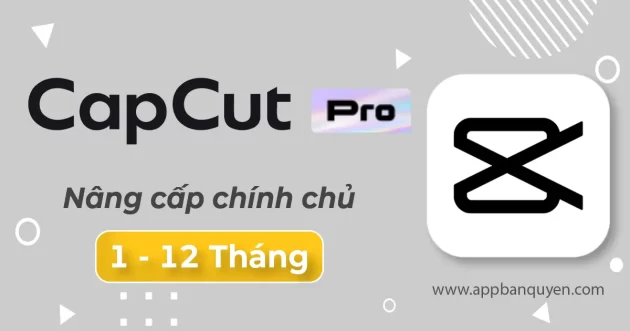 Capcut Pro Chinh Chu