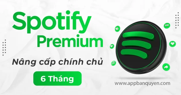 Spotify Premium 6 Tháng